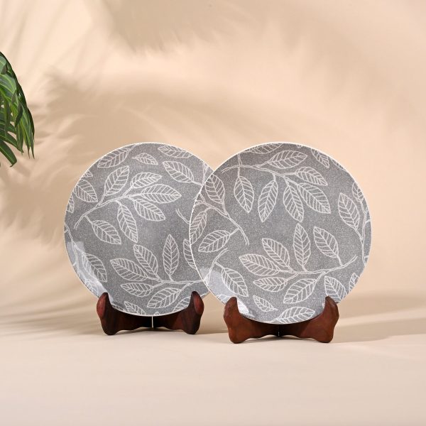 Boheme: Porcelain Quarter Plates Set of 2 (7.8 Inches)