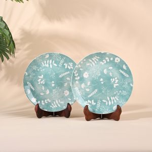 Darla: Porcelain Dining Plates Set of 2 (10.8 Inches)