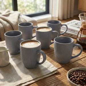 marble-blue-mug-2.png Slate Blue Ceramic Coffee Mug (Set of 6)