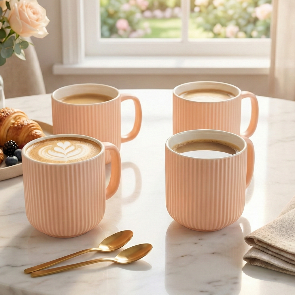 misty-rose-ribbed-new-bone-china-coffee-mug-set-of-4