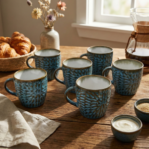 uranian-blue-mosaic-8.png Uranian Blue Mosaic Ceramic Tea Cup (Set of 6)