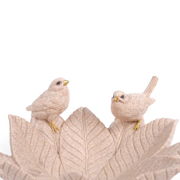 DSC07983 Bird-Leaf Polyresin Organiser