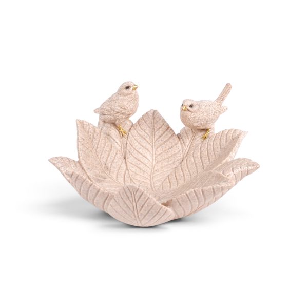 DSC07986 Bird-Leaf Polyresin Organiser