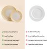 Amoret Porcelain Dinner & Quarter Plate Set