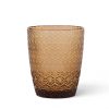 Vintage Floral Drinking Glass