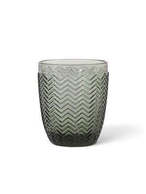 Subtle Embossed Drinking Glass