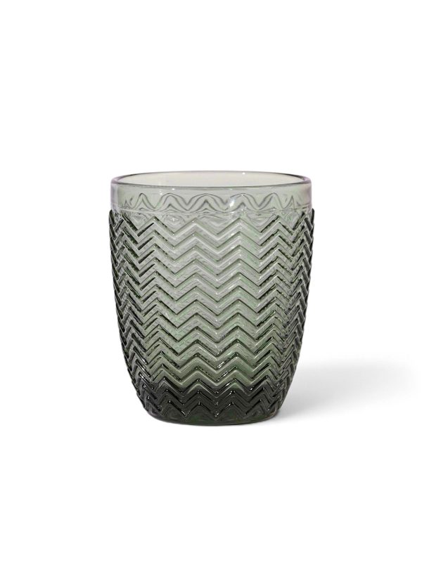 Subtle Embossed Drinking Glass