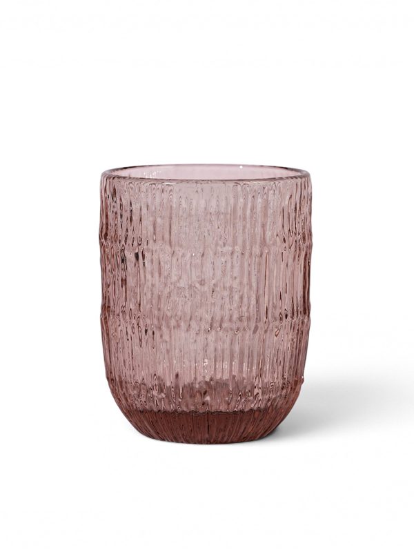 Beloved Unique Textures Drinking Glass