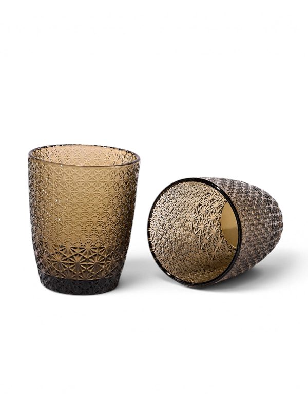 Gleam: Unique-Textured Drinking Glass