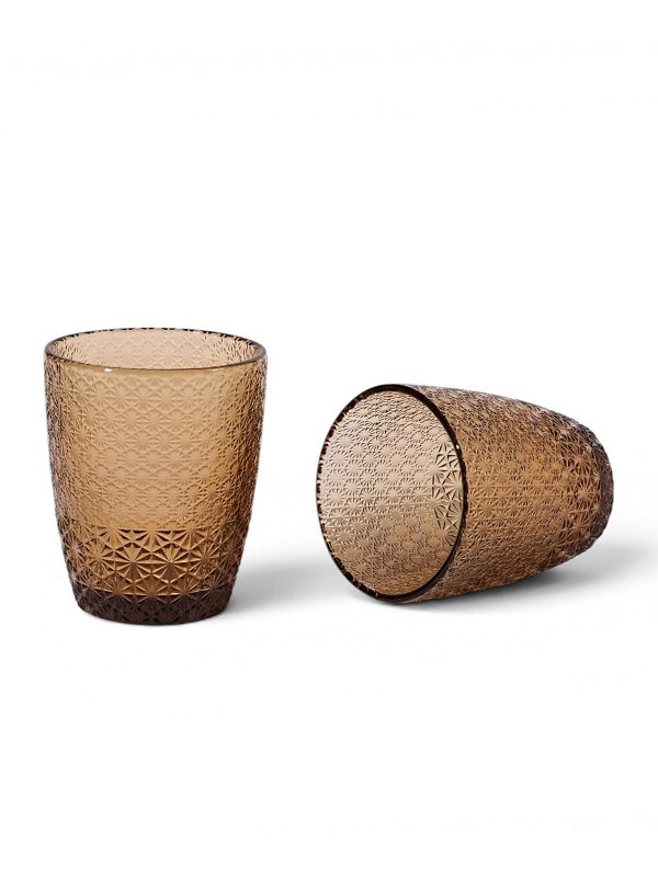 Valley: Vintage Floral Drinking Glass