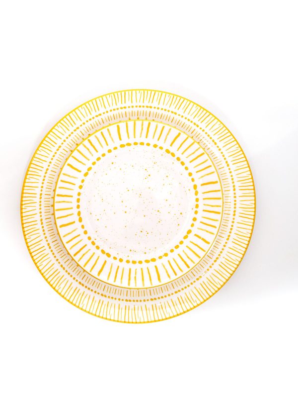 Amoret Porcelain Dinner & Quarter Plate Set