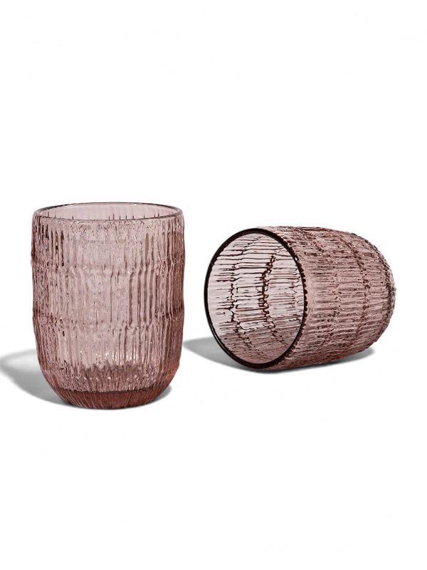 AMAARE: Beloved Unique Textures Drinking Glass