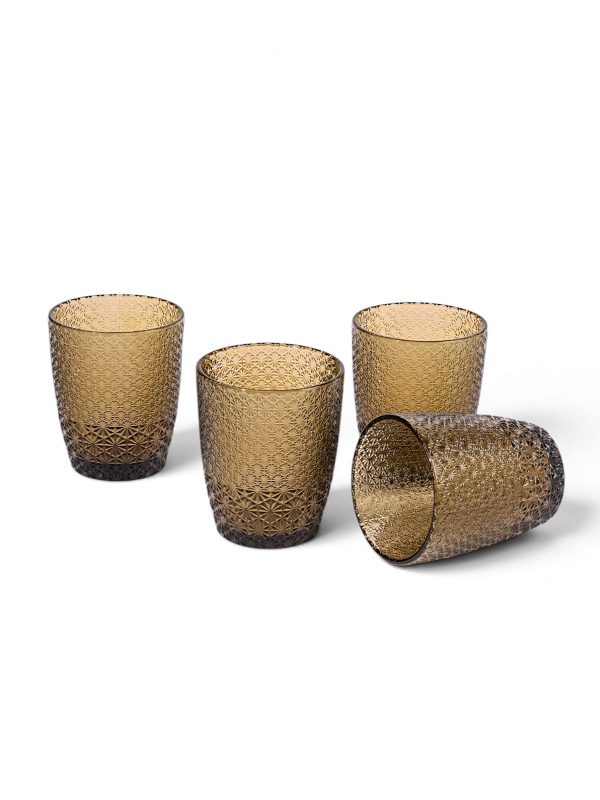 Gleam: Unique-Textured Drinking Glass