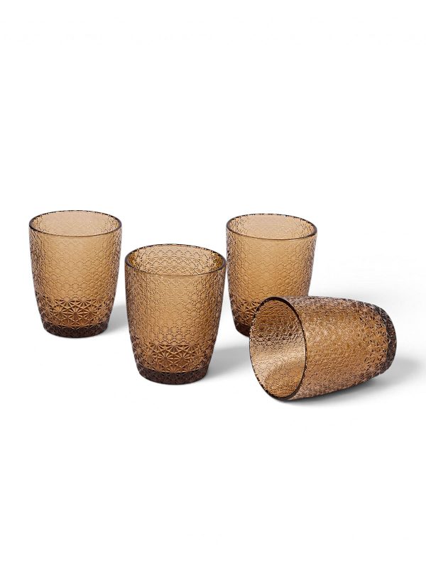 Valley: Vintage Floral Drinking Glass