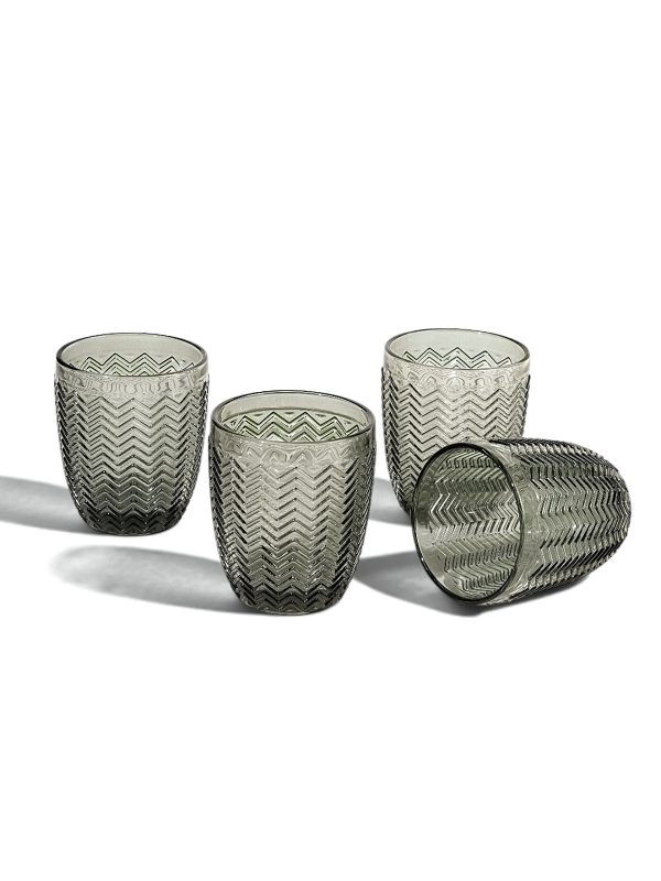 Meraki: Subtle Embossed Drinking Glass