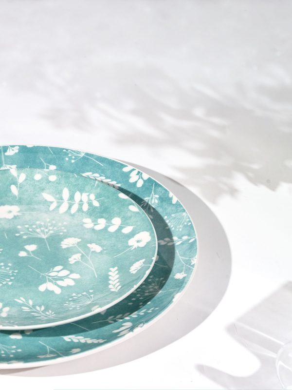 Darla Porcelain Dinner & Quarter Plate Set