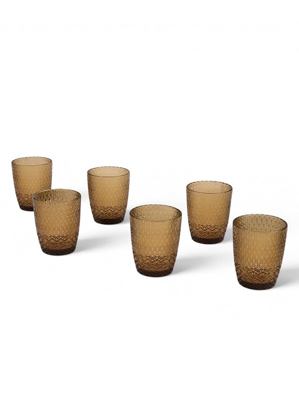 Valley: Vintage Floral Drinking Glass