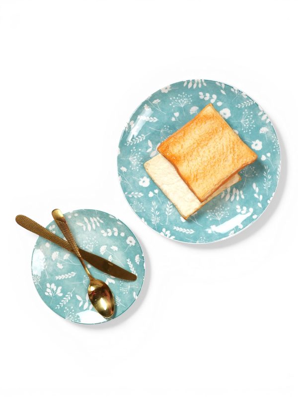 Darla Porcelain Dinner & Quarter Plate Set