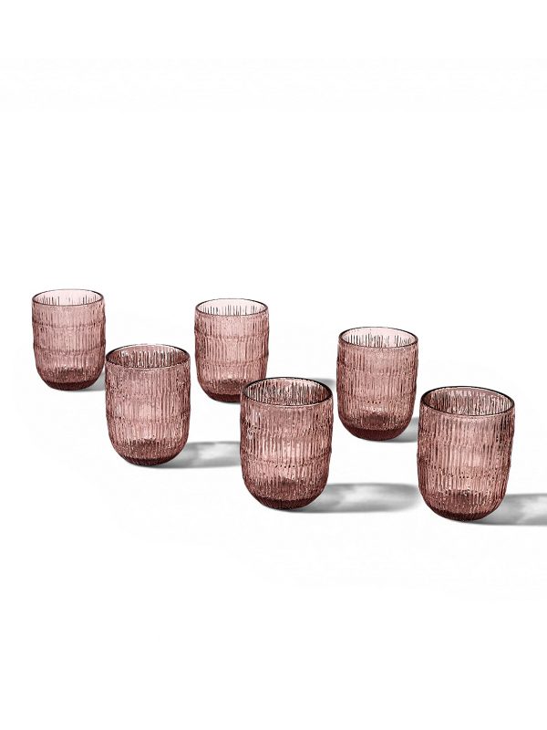 AMAARE: Beloved Unique Textures Drinking Glass