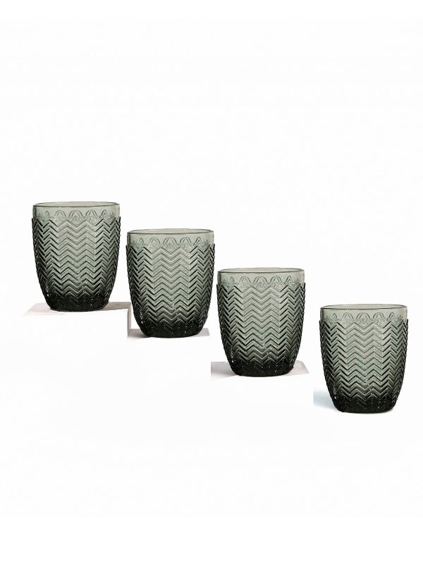 Meraki: Subtle Embossed Drinking Glass