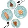 Darla Porcelain Dinner & Quarter Plate Set