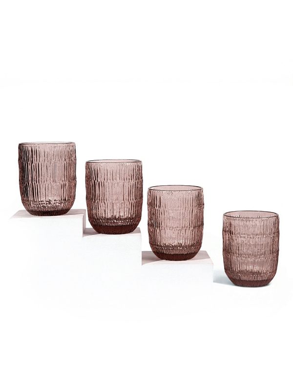 AMAARE: Beloved Unique Textures Drinking Glass