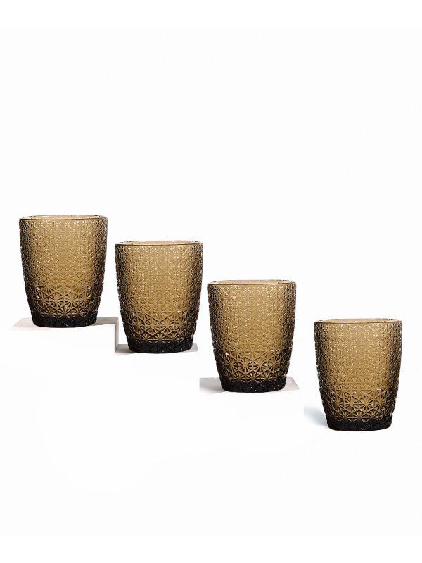 Gleam: Unique-Textured Drinking Glass
