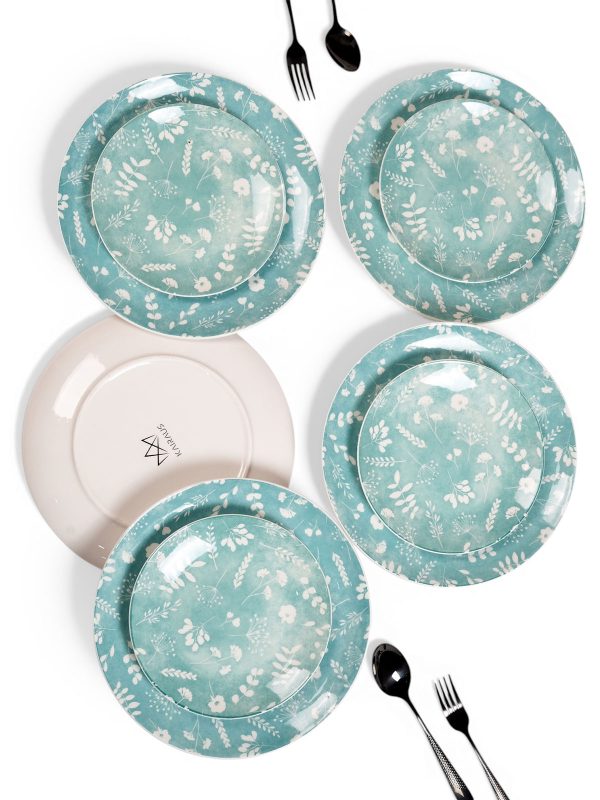 Darla Porcelain Dinner & Quarter Plate Set