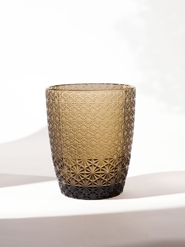 Gleam: Unique-Textured Drinking Glass