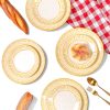 Amoret Porcelain Dinner & Quarter Plate Set
