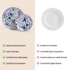 Bluebell: Porcelain Dinner Plates Set