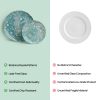 Darla Porcelain Dinner & Quarter Plate Set