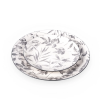 Ivory Porcelain Dinner Plates