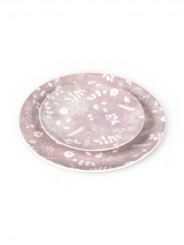 Dahlia Porcelain Dinner Plates
