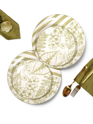 Hazel Porcelain Dinner Plates